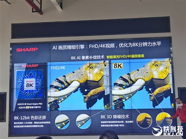 8K+5G+AIoT!夏普展示什么才是真正的未来生活