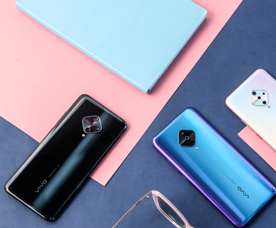 vivo y9s曝光采用了几何菱形id设计配备了4800万全场景四摄