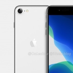 iphone 9渲染图曝光搭载了touch id和实体home键外观类似iphone 8