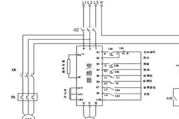 三相变频电机接线图