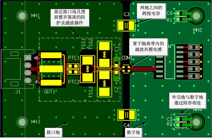 RS485接口EMC电路设计方案插图(4)