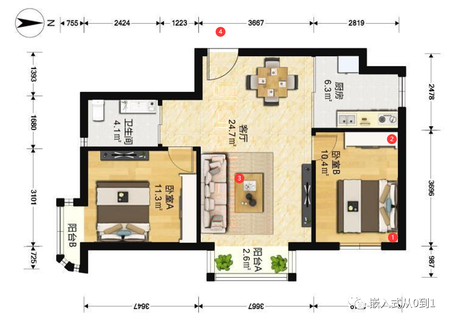 DL-LN3X ZigBee模块上位机网络拓扑软件演示及信号强度测试插图(14)